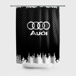 Шторка для душа Audi: Black Side, цвет: 3D-принт