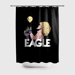 Шторка для душа Eagle Khabib, цвет: 3D-принт