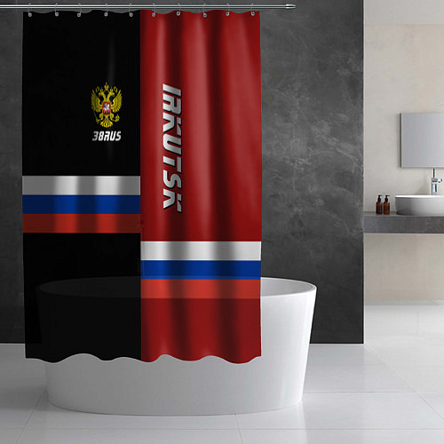 Шторка для ванной Irkutsk, Russia / 3D-принт – фото 2