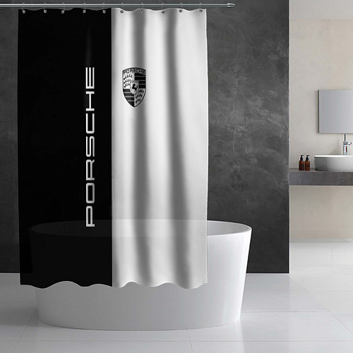 Шторка для ванной Porsche Design / 3D-принт – фото 2