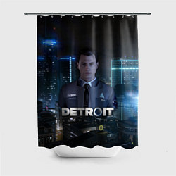 Шторка для душа Detroit: Connor, цвет: 3D-принт