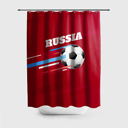 Шторка для ванной Russia Football