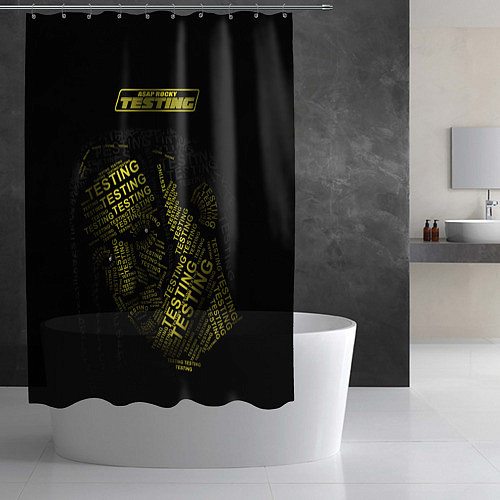 Шторка для ванной ASAP Rocky: Testing / 3D-принт – фото 2