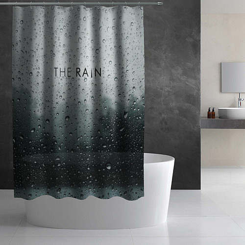 Шторка для ванной The Rain / 3D-принт – фото 2