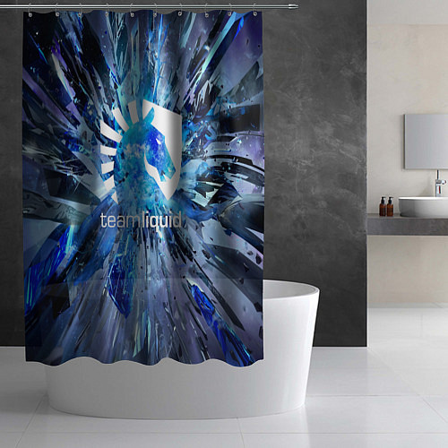 Шторка для ванной Team Liquid: Splinters / 3D-принт – фото 2