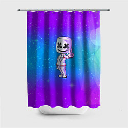 Шторка для душа Marshmello: Spaceman, цвет: 3D-принт