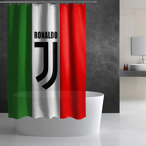 Шторка для ванной Ronaldo Juve Italy / 3D-принт – фото 2