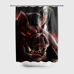 Шторка для ванной Duke Nukem Pig