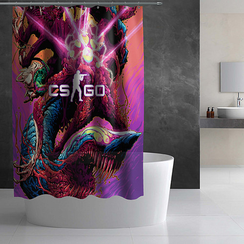 Шторка для ванной CS:GO / 3D-принт – фото 2