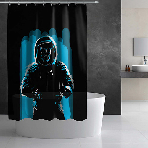 Шторка для ванной Dead Space / 3D-принт – фото 2