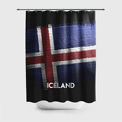 Шторка для душа Iceland Style, цвет: 3D-принт