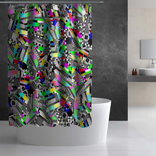 Шторка для ванной Экран профилактики / 3D-принт – фото 2