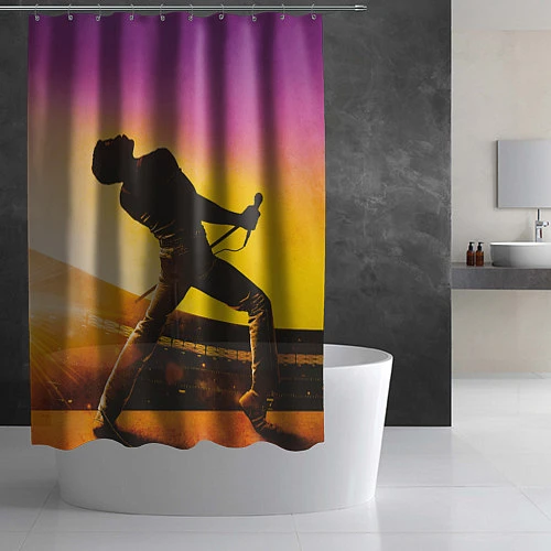 Шторка для ванной Bohemian Rhapsody / 3D-принт – фото 2