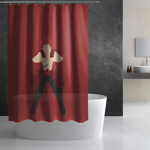 Шторка для ванной Моя Геройская Академия / 3D-принт – фото 2