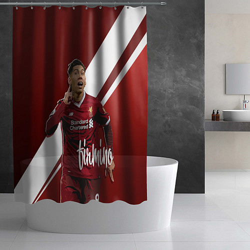 Шторка для ванной Roberto Firmino / 3D-принт – фото 2
