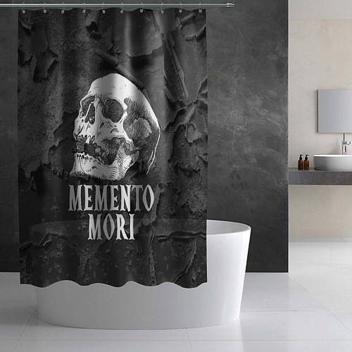 Шторка для ванной Memento Mori / 3D-принт – фото 2