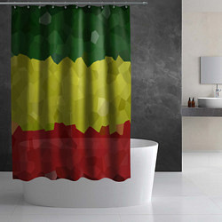 Шторка для душа Эфиопия, цвет: 3D-принт — фото 2