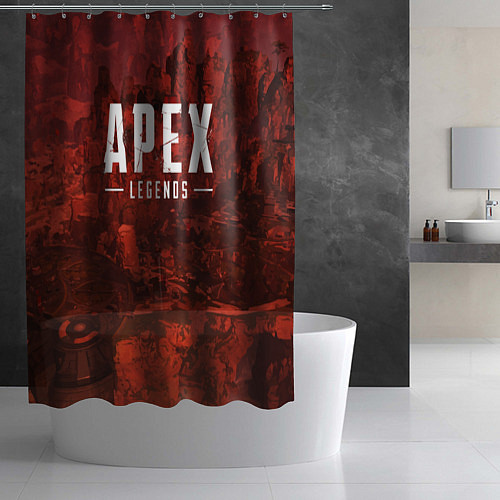 Шторка для ванной Apex Legends: Boiling Blood / 3D-принт – фото 2