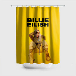 Шторка для душа Billie Eilish: Lovely, цвет: 3D-принт