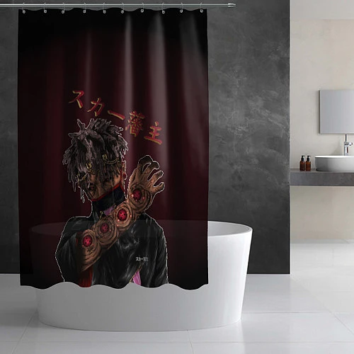 Шторка для ванной SCARLXRD: Dark Man / 3D-принт – фото 2