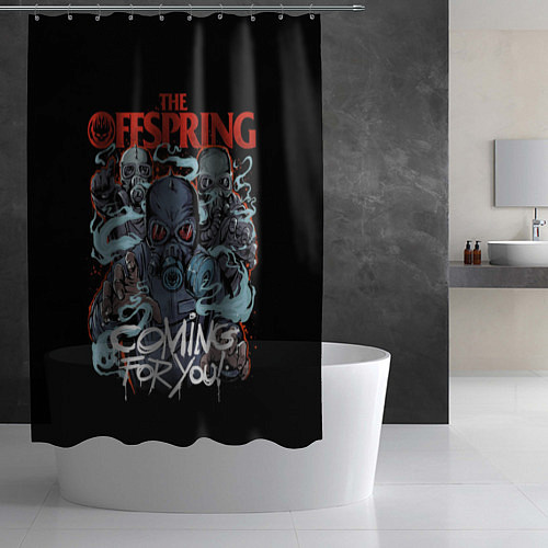 Шторка для ванной The Offspring: Coming for You / 3D-принт – фото 2