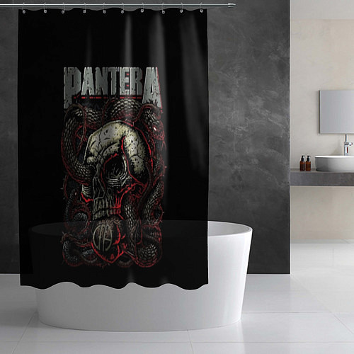 Шторка для ванной Pantera / 3D-принт – фото 2
