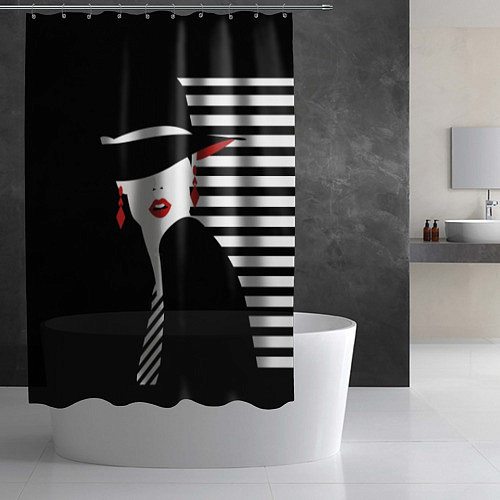 Шторка для ванной Fashion / 3D-принт – фото 2