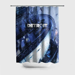 Шторка для душа Detroit: Become Human, цвет: 3D-принт