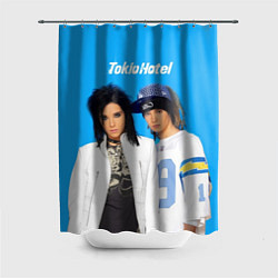 Шторка для душа Tokio Hotel poster, цвет: 3D-принт