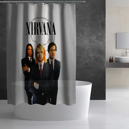 Шторка для ванной Nirvana / 3D-принт – фото 2