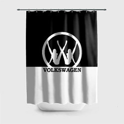 Шторка для душа Volkswagen girls, цвет: 3D-принт