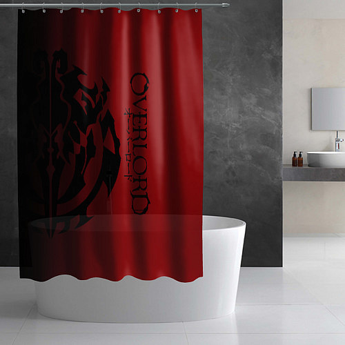 Шторка для ванной Overlord / 3D-принт – фото 2