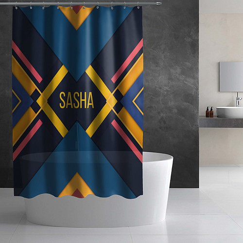 Шторка для ванной Sasha / 3D-принт – фото 2