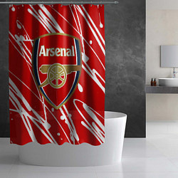 Шторка для душа Arsenal, цвет: 3D-принт — фото 2