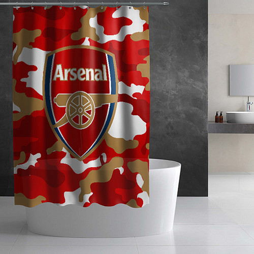 Шторка для ванной Arsenal / 3D-принт – фото 2