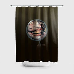Шторка для душа Joker Smile, цвет: 3D-принт