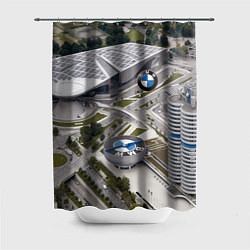 Шторка для душа BMW city, цвет: 3D-принт
