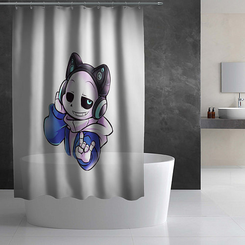 Шторка для ванной UNDERTALE / 3D-принт – фото 2