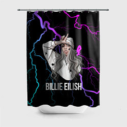 Шторка для душа BILLIE EILISH, цвет: 3D-принт