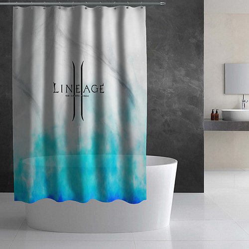 Шторка для ванной LINEAGE 2 / 3D-принт – фото 2