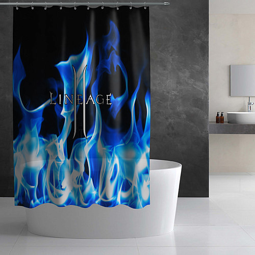 Шторка для ванной LINEAGE 2 / 3D-принт – фото 2