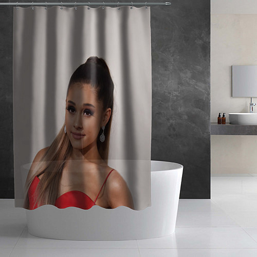 Шторка для ванной Ariana Grande Ариана Гранде / 3D-принт – фото 2