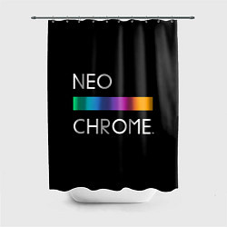 Шторка для душа NEO CHROME, цвет: 3D-принт