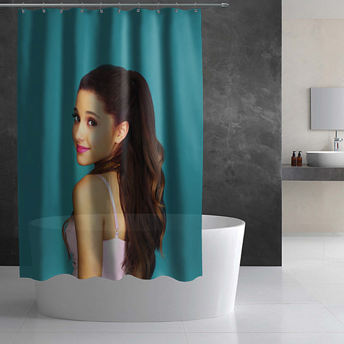 Шторка для ванной Ariana Grande Ариана Гранде / 3D-принт – фото 2