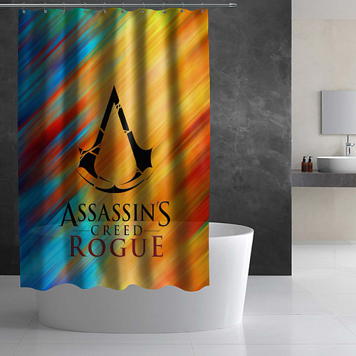 Шторка для ванной Assassin's Creed: Rogue / 3D-принт – фото 2