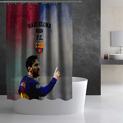 Шторка для душа Messi, цвет: 3D-принт — фото 2