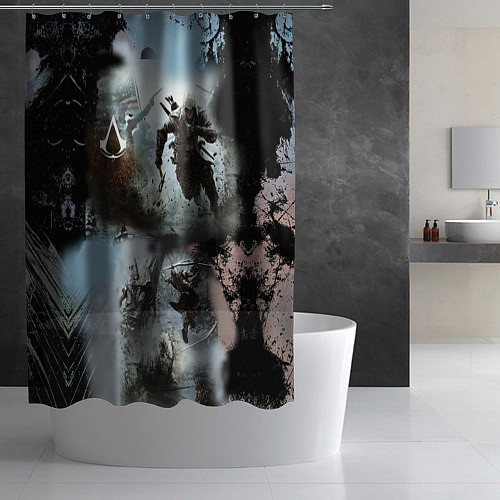 Шторка для ванной Assassin??s Creed / 3D-принт – фото 2