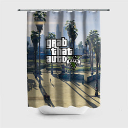 Шторка для душа GRAND THEFT AUTO 5, цвет: 3D-принт