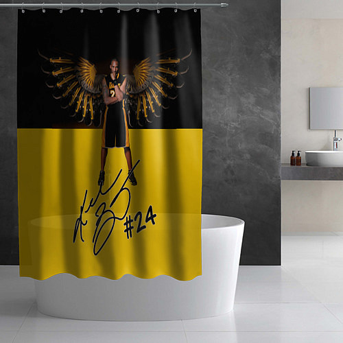 Шторка для ванной Kobe Bryant / 3D-принт – фото 2