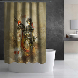 Шторка для душа Moze, цвет: 3D-принт — фото 2